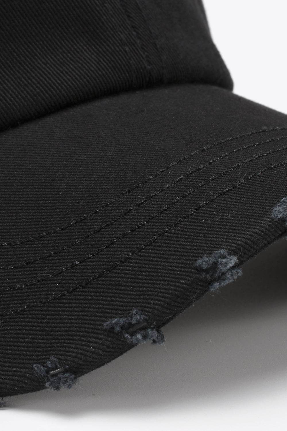 VIBRA Graphic Distressed Adjustable Baseball Cap - Hovatok