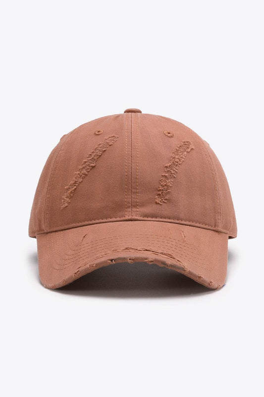 Distressed Adjustable Baseball Cap - Hovatok