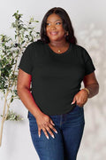 Basic Bae Full Size Round Neck Short Sleeve T-Shirt - Hovatok