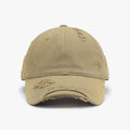 Distressed Adjustable Cotton Hat - Hovatok