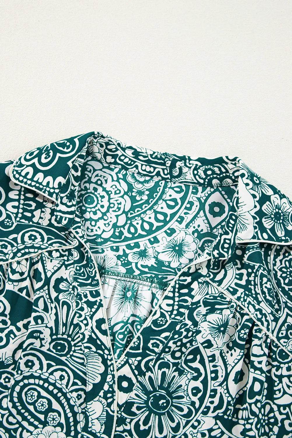 Plus Size Ruffled Printed Flounce Sleeve Dress - Hovatok