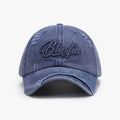 Embroidered Letter Cotton Baseball Cap - Hovatok