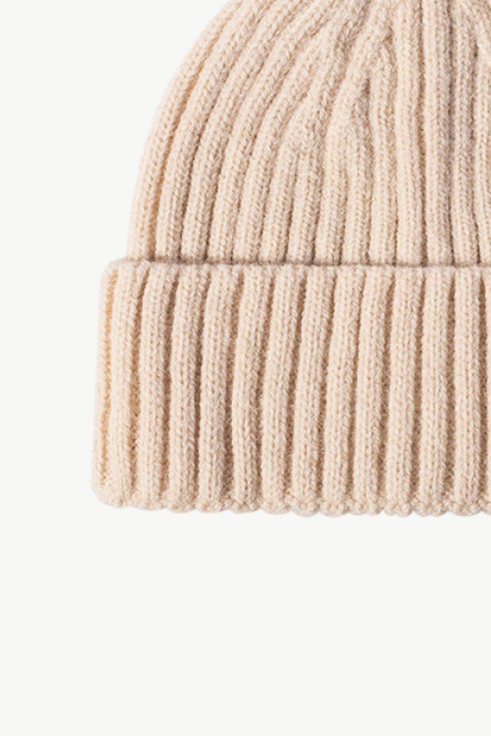 Rib-Knit Cuff Beanie - Hovatok