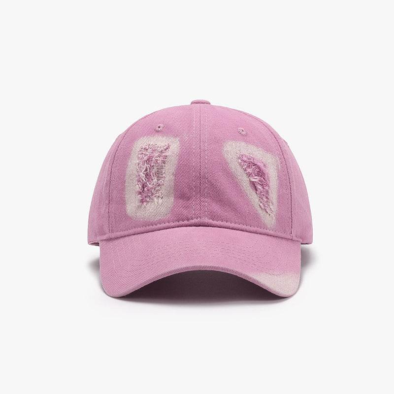 Distressed Cotton Baseball Cap - Hovatok