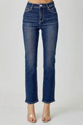 RISEN Full Size High Waist Straight Jeans - Hovatok