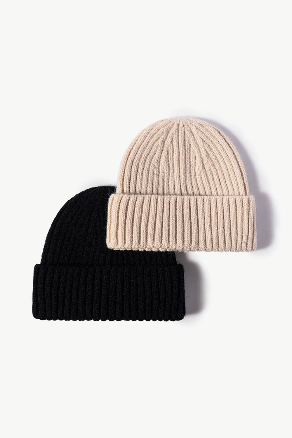 Rib-Knit Cuff Beanie - Hovatok