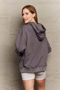Simply Love Simply Love Full Size Dropped Shoulder Butterfly Graphic Hoodie - Hovatok