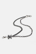 Treasure Point Shape Double Layer Alloy Belt - Hovatok
