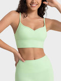 Millennia Spaghetti Strap Sport Bra - Hovatok