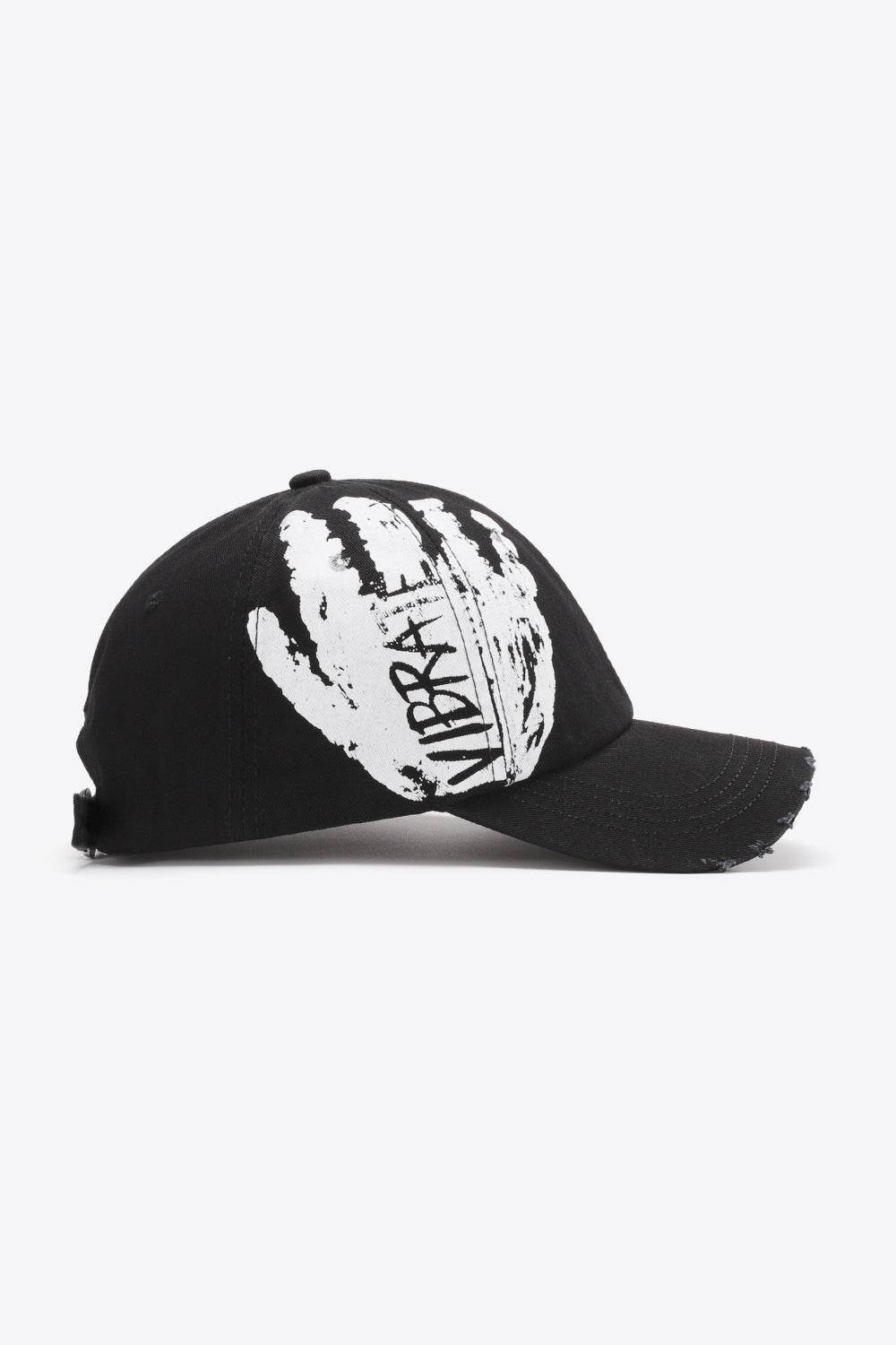 VIBRA Graphic Distressed Adjustable Baseball Cap - Hovatok