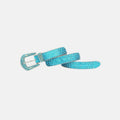 Rhinestone PU Leather Belt - Hovatok
