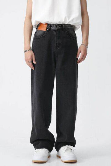Wide Leg Jeans with Pockets - Hovatok