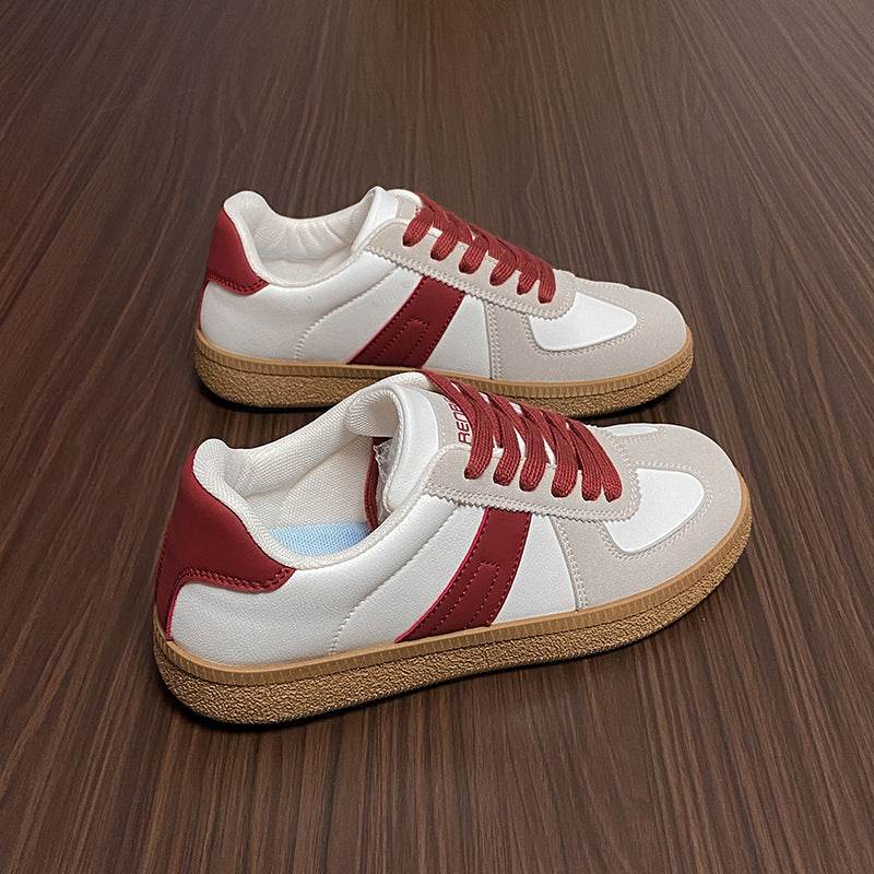 Contrast Flat Sneakers - Hovatok