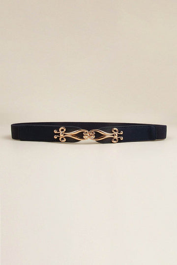 Alloy Buckle Elastic Belt - Hovatok