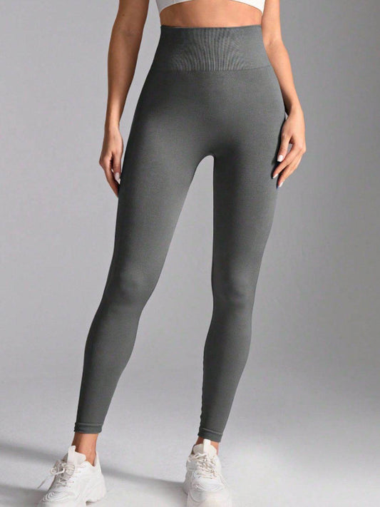 High Waist Active Leggings - Hovatok