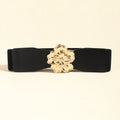 Flower Alloy Buckle Elastic Belt - Hovatok