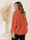 Angel Wings Open Front Cardigan with Pockets - Hovatok