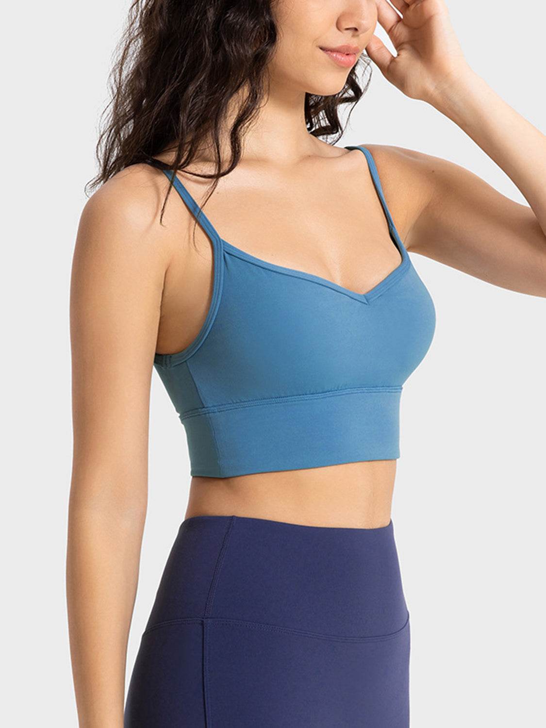 Millennia Spaghetti Strap Sport Bra - Hovatok