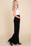 Culture Code Full Size High Waist Wide Leg Pants - Hovatok