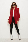 Angel Wings Open Front Batwing Sleeve Cardigan - Hovatok