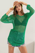 HYFVE Crochet Long Sleeve Cover Up - Hovatok