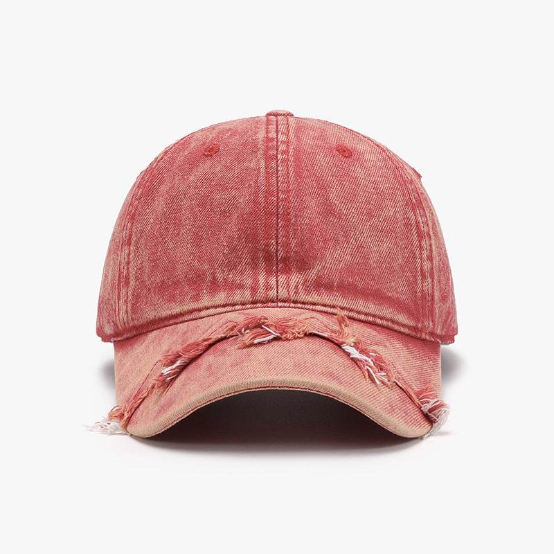 Fringe Adjustable Cotton Baseball Cap - Hovatok