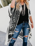 Printed Open Front Cover-Up - Hovatok