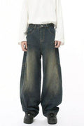 Mid Rise Waist Jeans with Pockets - Hovatok
