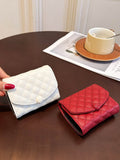 PU Leather Solid Color Wallet - Hovatok