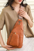 Adored Take A Trip PU Leather Sling Bag - Hovatok