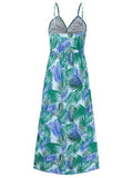 Twisted Printed V-Neck Cami Dress - Hovatok