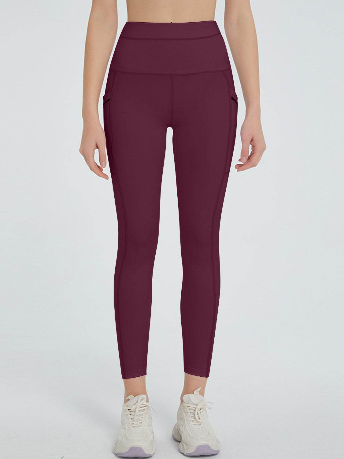 High Waist Active Leggings - Hovatok