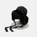 Thermal Tied Fuzzy Winter Hat - Hovatok