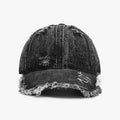Distressed Cotton Adjustable Baseball Cap - Hovatok