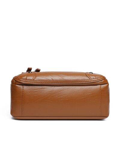 PU Multi-Compartment Crossbody Bag - Hovatok