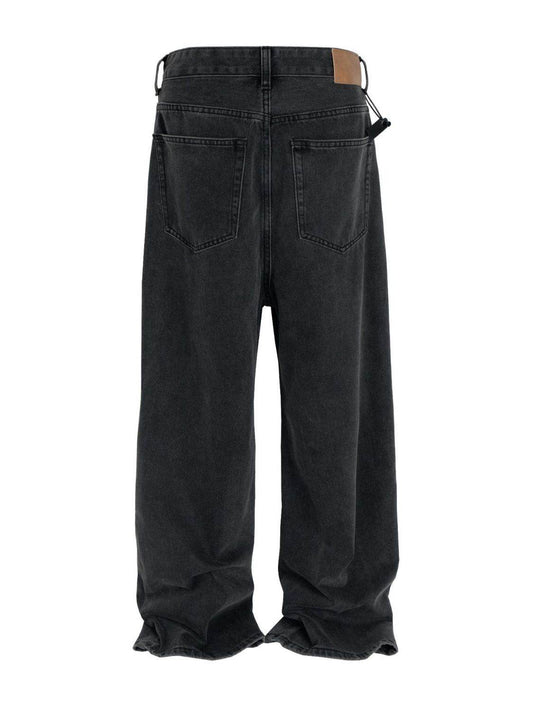 Men' s Wide Leg Jeans - Hovatok
