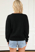 Round Neck Long Sleeve Sweater - Hovatok