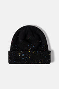 Confetti Rib-Knit Cuff Beanie - Hovatok