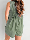 Tied Romper with Pockets - Hovatok