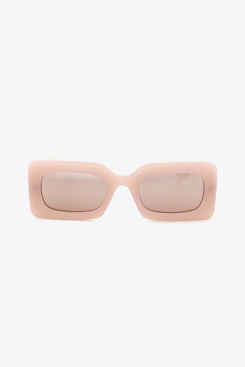 Polycarbonate Frame Rectangle Sunglasses - Hovatok