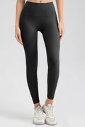 Wide Waistband Sport Leggings - Hovatok