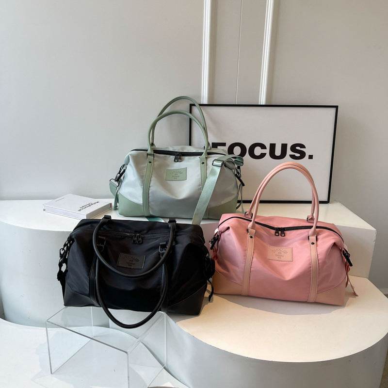 Detachable Crossbody Strap Polyester Travel Bag - Hovatok