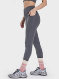 Millennia Pocketed High Waist Active Leggings - Hovatok