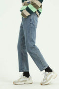 Straight Leg Jeans with Pockets - Hovatok