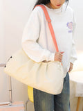 Oxford Cloth Adjustable Strap Large Capacity Crossbody Bag - Hovatok