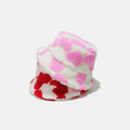 Contrast Heart Bucket Hat - Hovatok