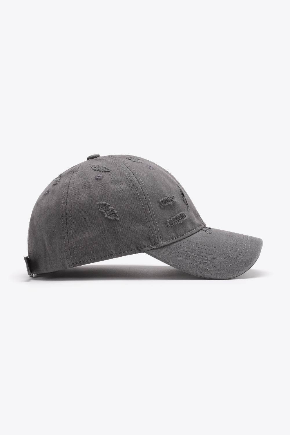 Distressed Adjustable Baseball Cap - Hovatok