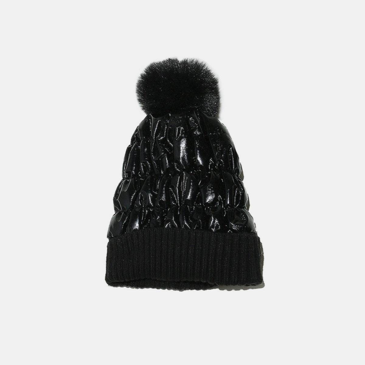 Thermal Knit Hat with Pompom - Hovatok