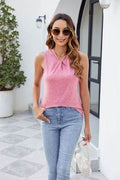 Twisted Solid Color Tank - Hovatok