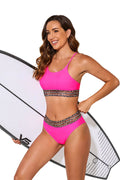 Leopard Contrast Bikini Set - Hovatok